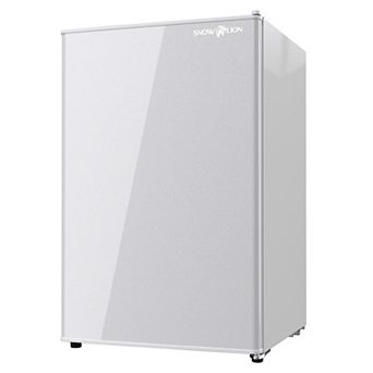 SnowLion Premium 122L Solid Door 4.3 Cu.ft. Freestanding Under-counter Mini Fridge