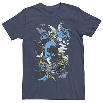 Men's Batman Dark Knight Action Poster Graphic Tee