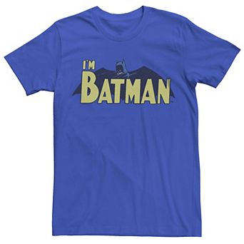 Men's Batman I'm Batman Poster Graphic Tee