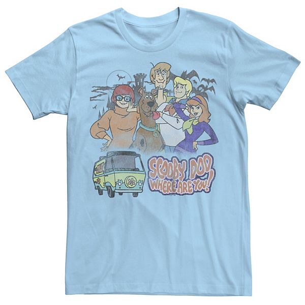 Men's Scooby-Doo Where Are You Poster Graphic Tee