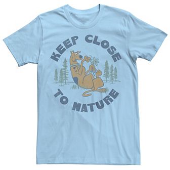Men's Scooby-Doo Keep Close To Nature Graphic Tee