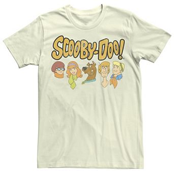Men's Scooby-Doo Mystery Group Heads Graphic Tee