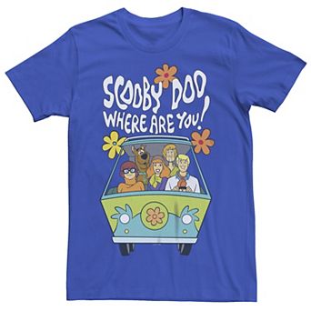 Men's Scooby-Doo Where Are You Road Trip Graphic Tee