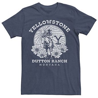 Men's Yellowstone Dutton Ranch Montana Graphic Tee