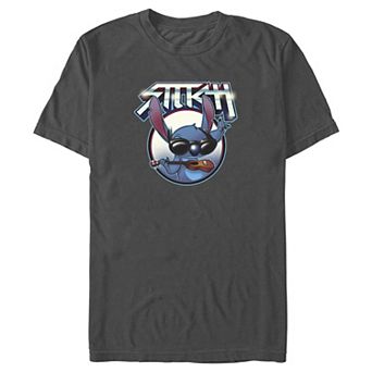 Disney's Lilo & Stitch Chrome Stitch Men's Graphic Tee