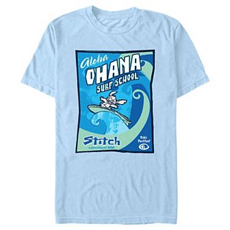Disney's Lilo & Stitch Ohana Surf School Men's Graphic Tee