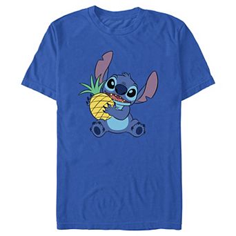 Disney's Lilo & Stitch Pineapple Hugger Stitch Men's Graphic Tee