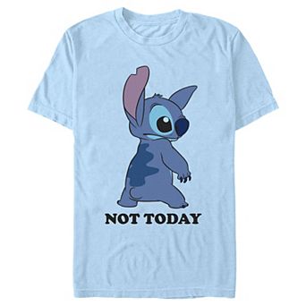 Disney's Lilo & Stitch Not Today Stitch Men's Graphic Tee