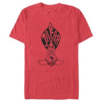 Disney's Aladdin Jafar Headshot Men's Graphic Tee