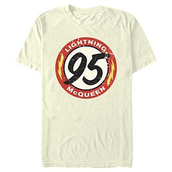 Disney / Pixar's Cars Lightning McQueen 95 Stamp Men's Graphic Tee