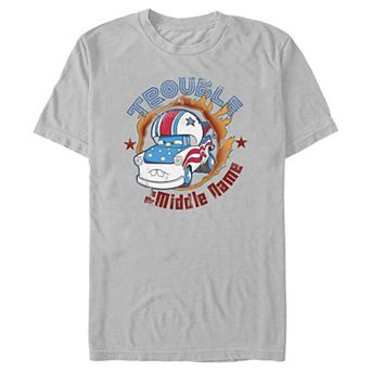 Disney / Pixar's Cars Mater Trouble Is My Middle Name Men's Graphic Tee