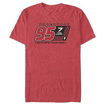 Disney / Pixar's Cars Lightning McQueen 7 Time Champ Men's Graphic Tee
