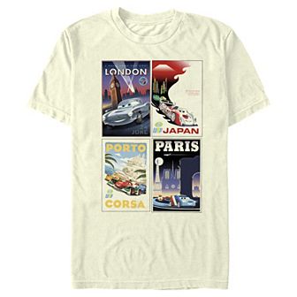 Disney / Pixar's Cars International Posters Men's Graphic Tee