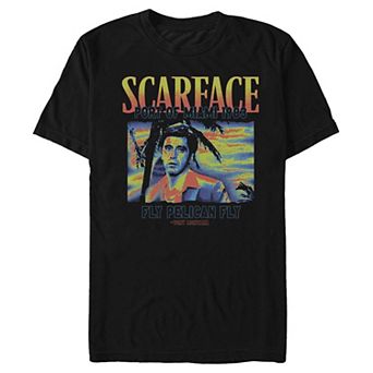 Men's Scarface Port Of Miami 1983 Graphic Tee