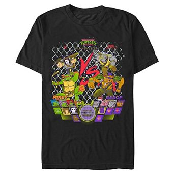 Men's Teenage Mutant Ninja Turtles Mikey Vs Bebop Graphic Tee