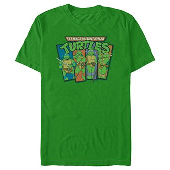 Men's Teenage Mutant Ninja Turtles Retro Bros Graphic Tee