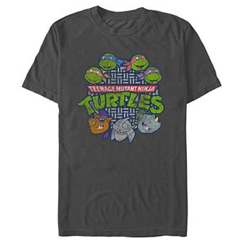 Men's Teenage Mutant Ninja Turtles Sewer Enemies Graphic Tee