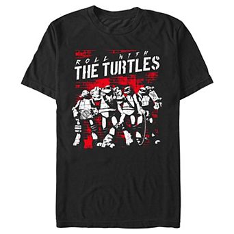 Men's Teenage Mutant Ninja Turtles Roll With The Turtles Graphic Tee