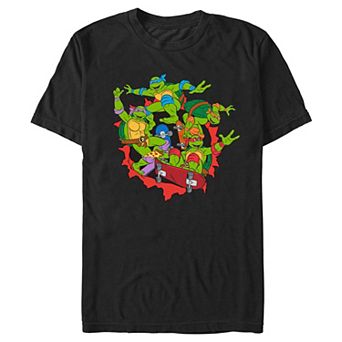 Men's Teenage Mutant Ninja Turtles Crazy Skaters Graphic Tee