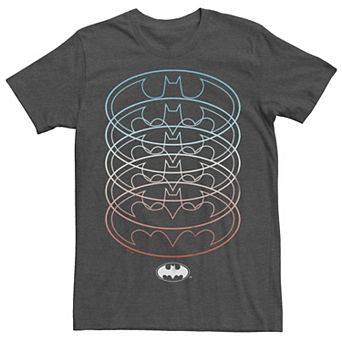 Men's Batman Gradient Logos Graphic Tee