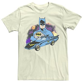 Men's Batman Vintage Batmobile Graphic Tee