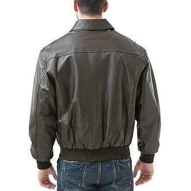 Men's Landing Leathers A-2 Leather Flight Bomber Jacket