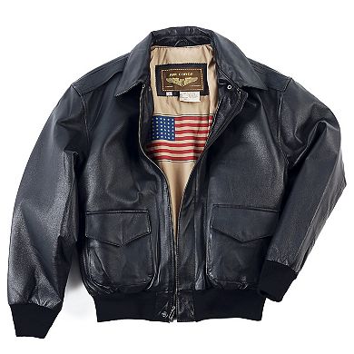 Men's Landing Leathers A-2 Leather Flight Bomber Jacket