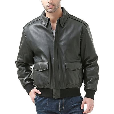 Men s Landing Leathers A 2 Leather Flight Bomber Jacket