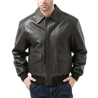 Men's Landing Leathers A-2 Leather Flight Bomber Jacket