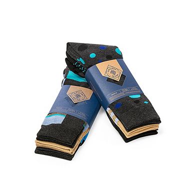 Classy Colorful Dress Socks 6 Pack