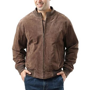 Men's Landing Leathers Wwii Suede Leather Tanker Jacket