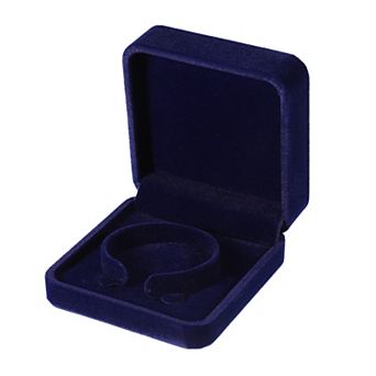 Luxury Bangle Box Jewelry Display Box For Engagement Disposal Decorative Box Suede