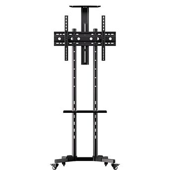 Floor Tv Stand Tv floor stand bracket With Locking Wheels for 32-75 Inch Tv Max Vesa 600x400mm