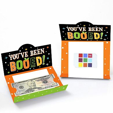 Big Dot Of Happiness You've Been Booed - Ghost Halloween Party Money & Gift Card Holders 8 Ct