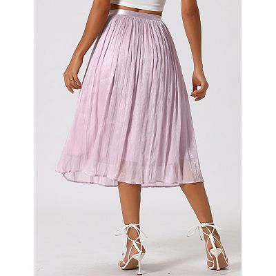 Pleated midi skirt kohls best sale