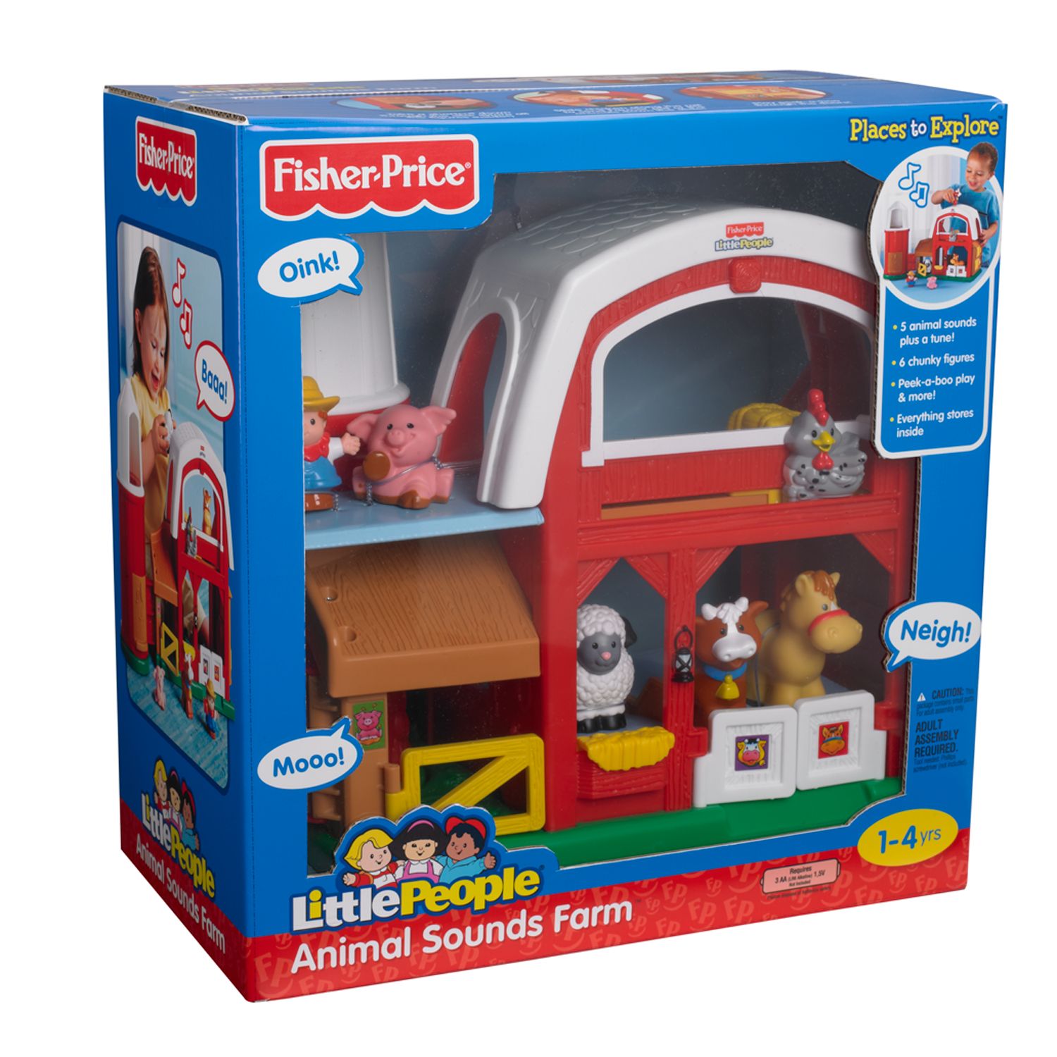fisher price animal sounds barn