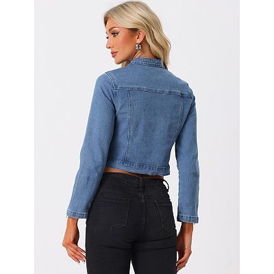 土日限定値下げLIDNM SILK DENIM MORTORCYCLE COAT Metallic Oversized Denim Jacket – FWN-LA