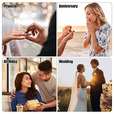 Pendant Box Jewelry Storage Display Stand Pendant Organizer Case Plastic Gift Box For Wedding