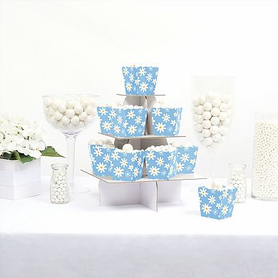 Big Dot Of Happiness Blue Daisy Flowers Party Mini Boxes Floral Party Treat Candy Boxes 12 Ct