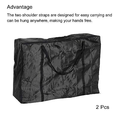 Outdoor Chair Storage Bag Waterproof Folding Chair Carry Bag Cover Carrying Case 2 Pack