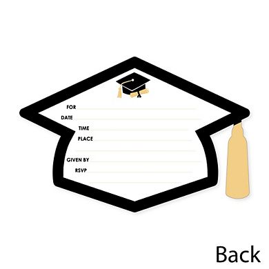 Big Dot Of Happiness Goodbye High School Hello College - Grad Fill-in Invites/envelopes 12 Ct