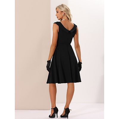 fitted lace wedding dress Amazon.com: 50s Style Dresses for Women 1950s Vintage Floral Cocktail Swing  Dress Spaghetti Strap Square Neck Audrey Hepburn Rockabilly Dress Retro  Church Flare A Line Casual Graduation Tea Party Dresses Blue S : main image 0
