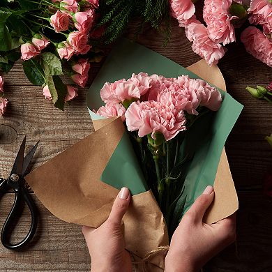 Flower Wrapping Paper, 20 Sheets Florist Floral Bouquet Wrap Paper for Gift Packing