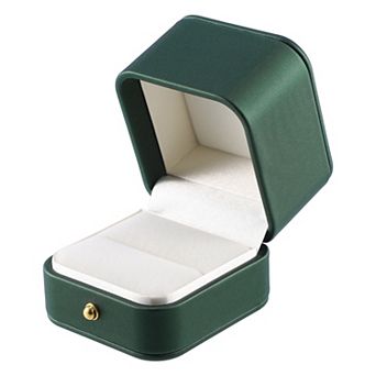 Single Ring Box Jewelry Storage Display Stand Ring Organizer Case Plastic Gift Box For Wedding