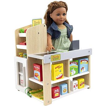 Doll Furniture Grocery Store With Over 40 Accessories Playset