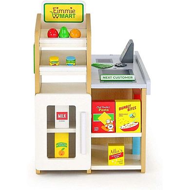 Doll Furniture Grocery Store With Over 40 Accessories Playset