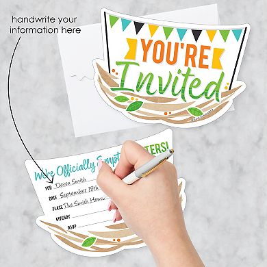 Big Dot Of Happiness Empty Nesters - Empty Nest Party Invitation Cards With Envelopes - 12 Ct