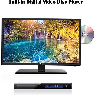 27 Inch Smart Tv 12/24 Volt Tv 1080p Fhd Android 11.0 Built-in Dvd Player