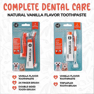 Precious Tails 4 Piece Complete Dental Set