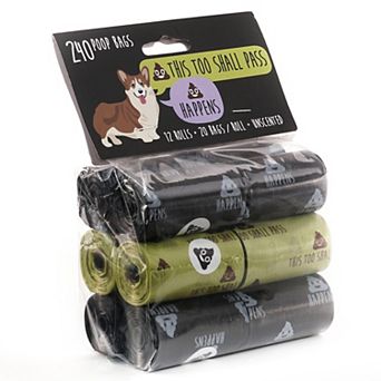 Precious Tails 240 Count Humorous Pet Waste Bags
